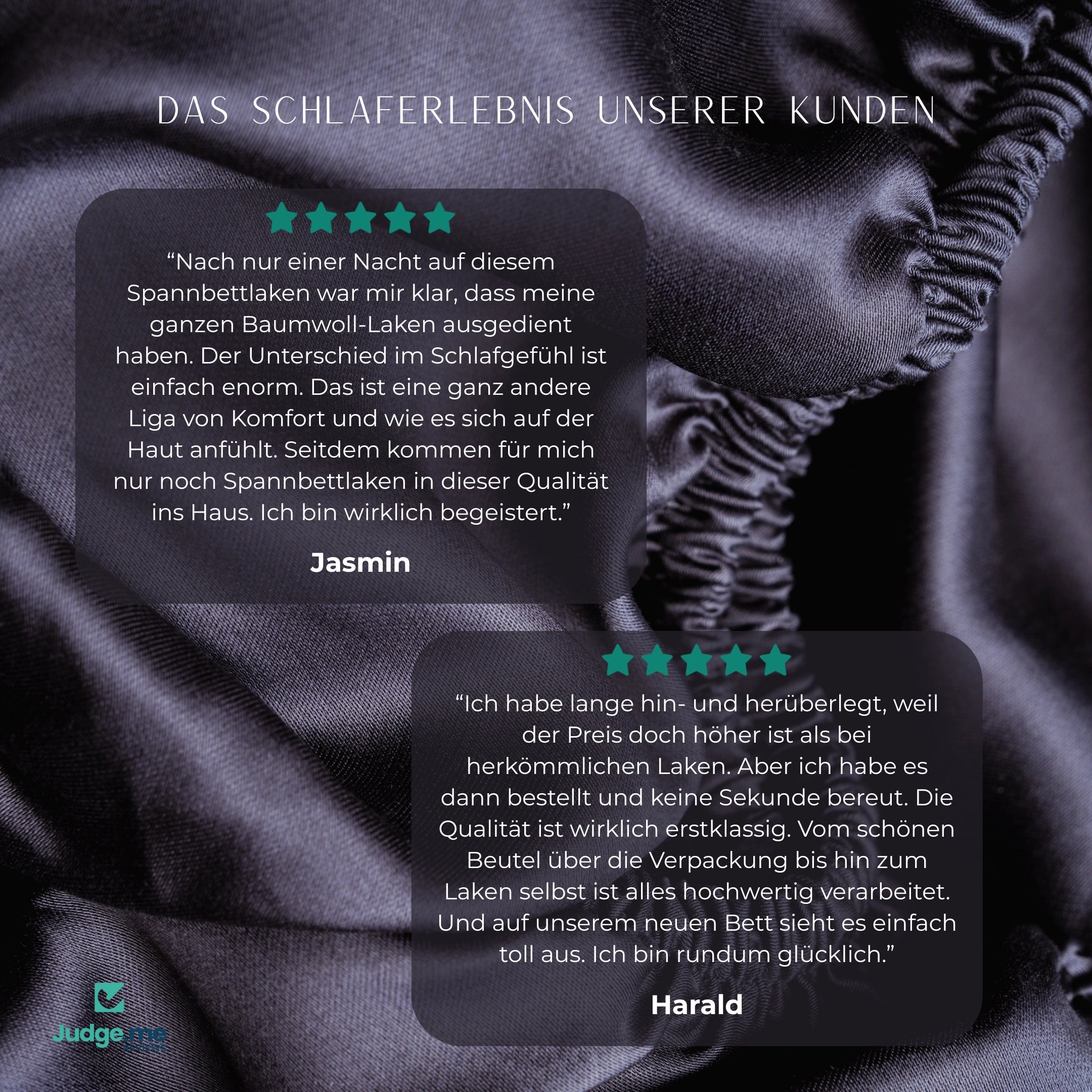 Kundenbewertungen zu Natural Nights Tencel Spannbettlaken – luxuriös, nachhaltig und besonders weich für höchsten Schlafkomfort