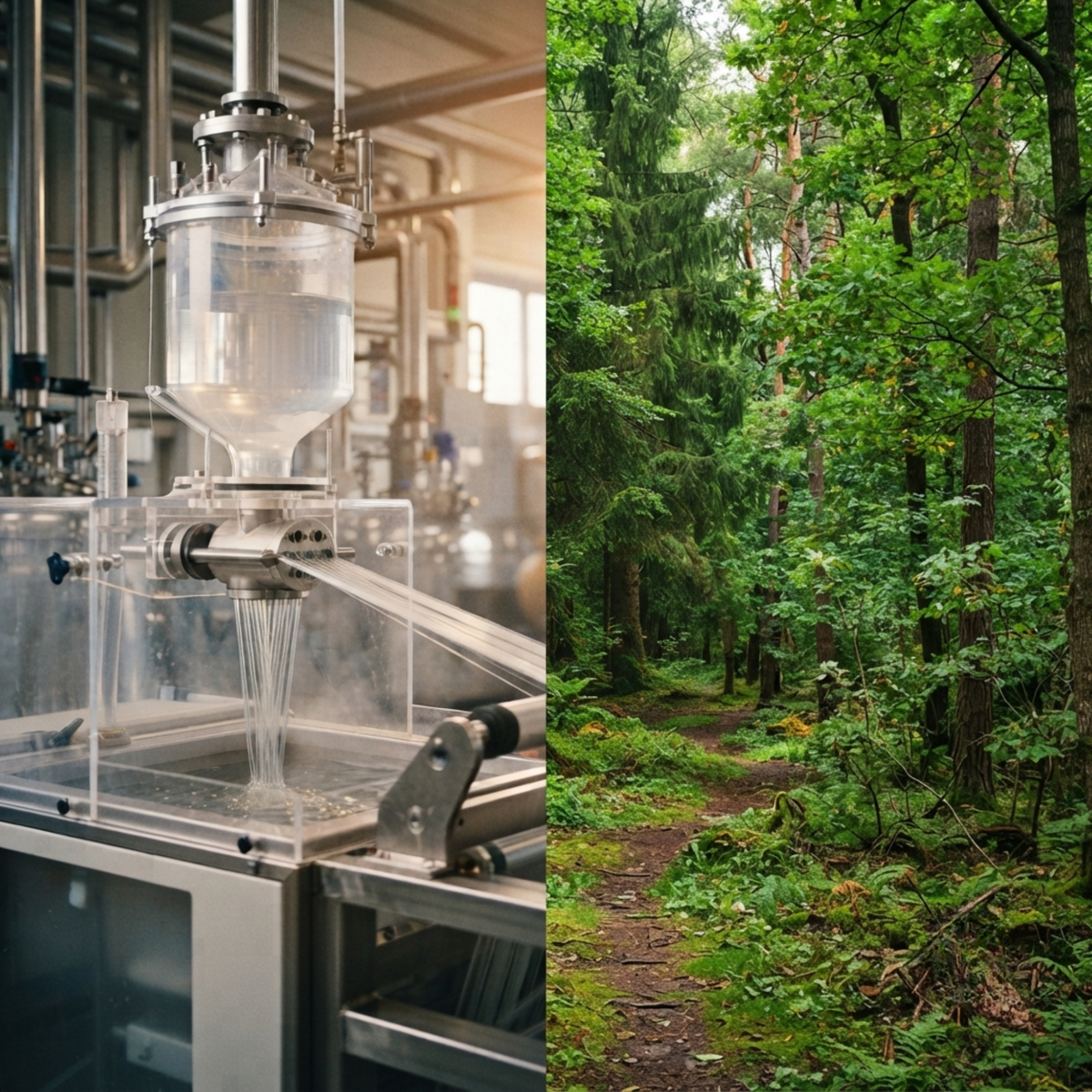 Wie wird Lyocell hergestellt? Vom Holz zur seidigen Faser