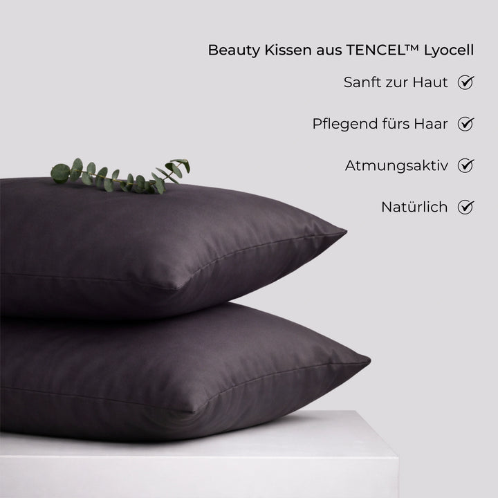 Signature Kissenbezüge in Volcanic Ash - Natural Nights